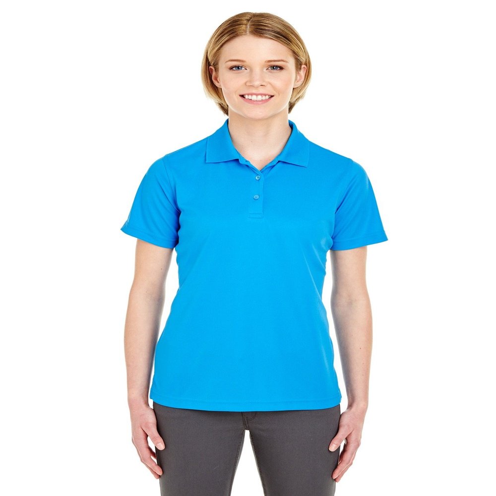 UltraClub Ladies' Cool & Dry Mesh Piqu Polo 2XL COAST