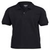 6 oz, 50/50 Jersey Polo (G880B) Black, M view 1