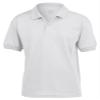6 oz, 50/50 Jersey Polo (G880B) White, M view 1