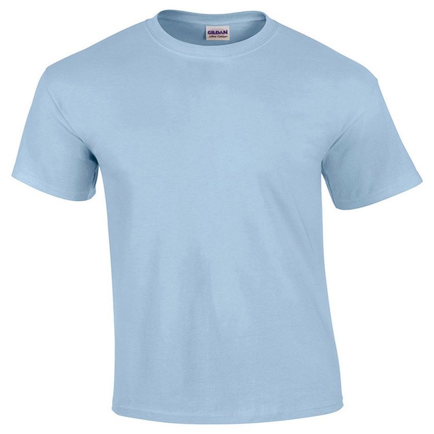 Heavy Cotton 100% Cotton Tshirt (G500) Light Blue, L