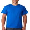 Cotton 6 oz. Pocket T-Shirt (G230) Royal Blue, 4XL view 1