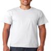 5.6 oz. 50/50 Pocket T-Shirt (G830) White, S view 1