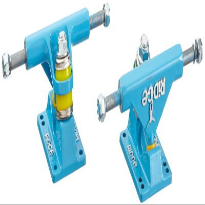 Ridge Skateboards 4" Skate Trucks for Big Brother Cruisers (Blue) (TRUCKS-PB-27)