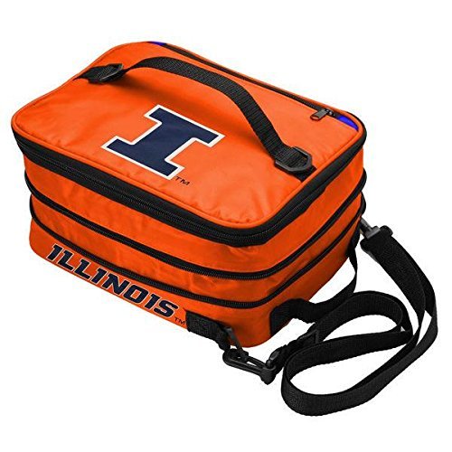 FOCO NCAA FOCO NCAA Illinois Illini (2014 Edition) Expandable Lunchbox, Blue