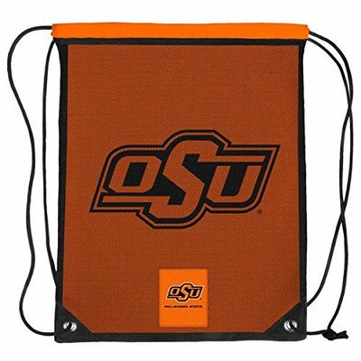 FOCO Oklahoma State 2014 Mesh Big Logo Print Drawstring Backpack