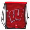 FOCO Wisconsin 2014 Mesh Big Logo Print Drawstring Backpack view 1
