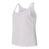 Bella Womens/Ladies Relaxed Jersey Tank Top (L) (White) view 2