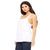 Bella Womens/Ladies Relaxed Jersey Tank Top (L) (White) view 3