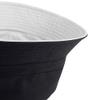 Beechfield Unisex Classic Reversible Bucket Hat (SM) (Black/ Ligh]t Grey) view 4