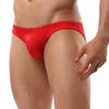 Jaxu Men's Pouch Bikini Underwear Sexy Smooth Bulge Mens Briefs Red X-Large view 2