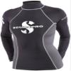 Scubapro Everflex 1mm Rash Guard, Long Sleeve, Women, XS Black view 1