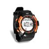 Pyle PSPTR19OR Digital Multifunction Sports Wrist Watch - Smart Fit Classic Men Women Sport Running Training Fitness Gear Tracker w/ Sleep Monitor, Pedometer, Alarm, Stopwatch, Backlight, Orange view 1