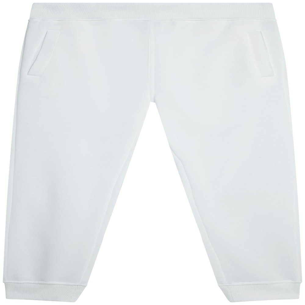 Southpole Boys Active Basic Jogger Fleece Pants, White, 18-20 US