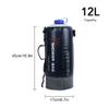 Lixada 12L/20L Water Bag Collapsible Water Container Portable Camping Shower Bag Water Bag with Air Pump for Outdoor (B) view 2