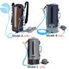 Lixada 12L/20L Water Bag Collapsible Water Container Portable Camping Shower Bag Water Bag with Air Pump for Outdoor (B) view 3