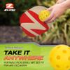 Zume Games Portable Badminton Set with Net, 4 Rackets, Shuttlecocks & Carrying Case  Outdoor Lawn Game for Backyard, Beach, or Park  Easy Setup, No Tools Required view 2