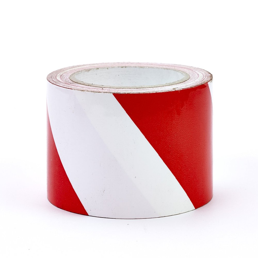 3" X 36YD SUPER TUFF RED/WHT