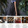 1844 Helko Werk Germany Traditional Hessen Woodworker Axe - Made in Germany Hand Forged Felling Axe and Cutting Axe, Forest Axe for Felling Tree - Head 2-3/4 lbs, Handle 28 in. (Hessen) #13563 view 3