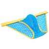 Jaxu Men's Lace Briefs Underwear See-through Sexy Bikini Briefs Open Side Cheeky Underpants Lake Blue L view 2
