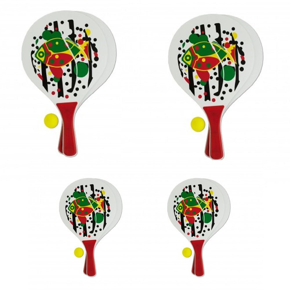 Bulk Buys Paddle Ball Game Set - Pack of 4