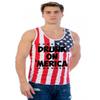 ALLNTRENDS Men's USA Flag Drunk on Merica 4th of July (XXL) view 1