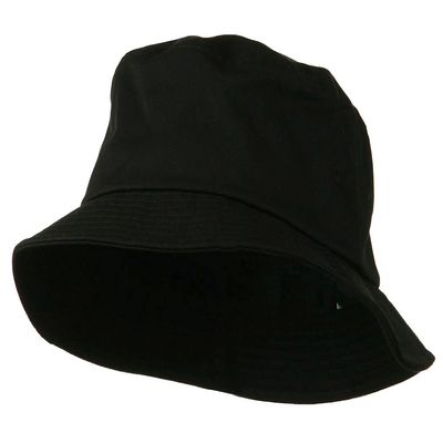 Altis Apparel 100% Cotton Bucket Fishing Hat (L/XL, Black)