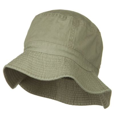 Altis Apparel 100% Cotton Soft Bucket Fishing Hat (L/XL, Khaki)