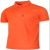 BCPOLO Men's Polo Shirt Short Sleeve Polo Shirt Dri Fit Basic Polo Shirt Orange-S view 1