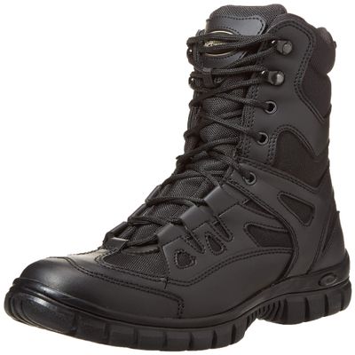 VooDoo Tactical 04-8479001010 9" Boots with Zipper, Black, 10R
