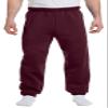 Jerzees Adult Preshrunk Waist Pill Resistant Sweatpant, Maroon, Small view 1