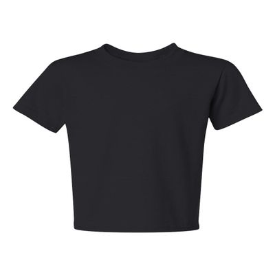 Jerzees Youth 5.6 oz., 50/50 Heavyweight Blend T-Shirt (29B)- BLACK,S