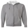 Jerzees 8 oz., 50/50 NuBlend Fleece Full-Zip Hood (993)- Oxford,2XL view 1