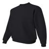 Jerzees 8 oz. 50/50 Fleece Crew (562) Black, L view 3