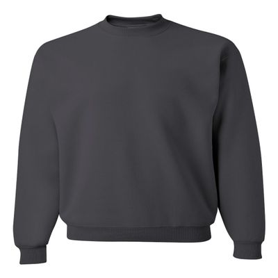 Jerzees 8 oz. 50/50 Fleece Crew (562) Charcoal Grey, L