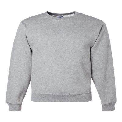 8 oz. 50/50 Fleece Crew (562) Ash, 3XL