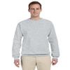 8 oz. 50/50 Fleece Crew (562) Ash, 3XL view 2