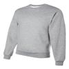8 oz. 50/50 Fleece Crew (562) Ash, 3XL view 3