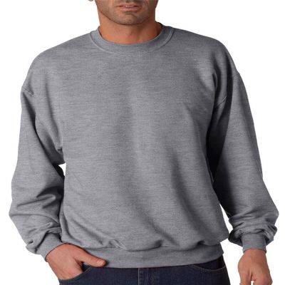 8 oz. 50/50 Fleece Crew (562) Oxford, M