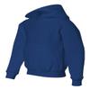 Jerzees Hooded Pullover Sweatshirt (996Y) Royal Blue, L view 3