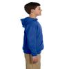 Jerzees Hooded Pullover Sweatshirt (996Y) Royal Blue, L view 4