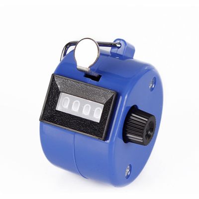 Jackie Pack of 3 Hand Held Tally Counter 4 Digit Mechanical Palm Clicker Counter