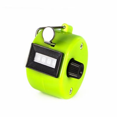 Jackie Pack of 3 Hand Held Tally Counter 4 Digit Mechanical Palm Clicker Counter