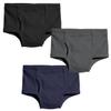City Threads Boys Organic Cotton Brief Underwear for Sensitive Skin and Sensory Friendly (SPD), Darks, 3T view 1