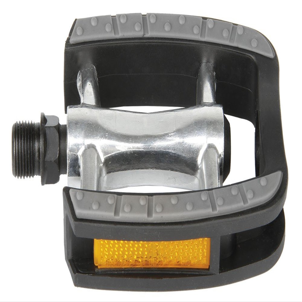 M-Wave Non-Slip Pedal - Silver