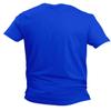 Distressed Black USA Flag - United States Men's T-Shirt (Royal, XXX-Large) view 2