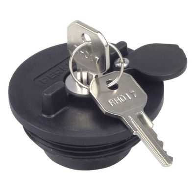 Perko Fuel System, Locking Cap for Non-Vented Fills, 1-1/2", Size 0