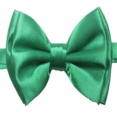 Novelty Mens Adjustable Tuxedo Dark Green Bowtie Adjustable Elastic Strap Bowtie