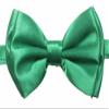 Novelty Mens Adjustable Tuxedo Dark Green Bowtie Adjustable Elastic Strap Bowtie view 1