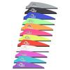Q2i Fusion X-II Target Archery Vanes - Ultra-Lightweight with Tri-Fusion Vane Adhesion Technology for Archery Arrows Premium Arrow Fletching & Accessories for Archers - 2.1" 100pk RB view 2