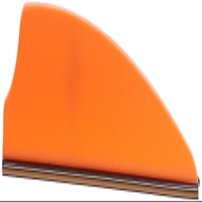 Q2i Fusion X-II Target Archery Vanes - Ultra-Lightweight with Tri-Fusion Vane Adhesion Technology for Archery Arrows Premium Arrow Fletching & Accessories for Archers - 100pk, 3.5" Neon Orange